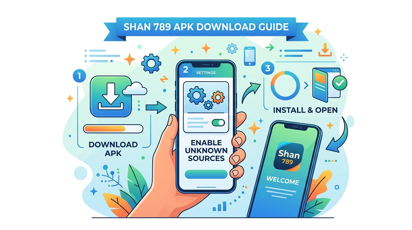 Shan 789 APK ကို ဘယ်လိုဒေါင်းလုဒ်လုပ်မလဲ (အဆင့်ဆင့် လမ်းညွှန်)